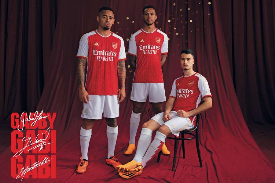 Kit 23/24 do Arsenal