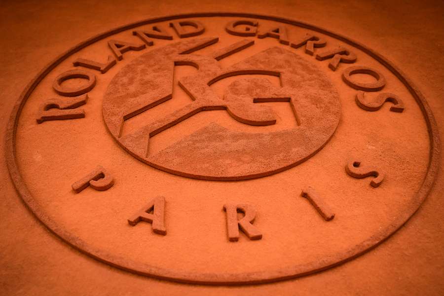 Le logo de Roland-Garros. Le logo de Roland-Garros.