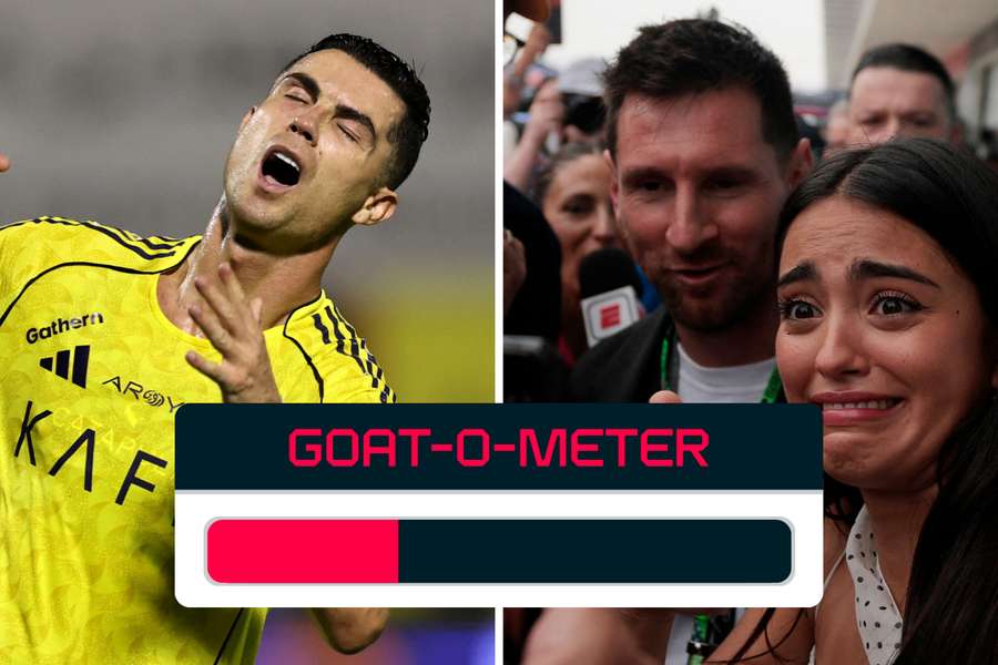 Das dieswöchige GOAT-o-Meter zwischen Cristiano Ronaldo und Lionel Messi