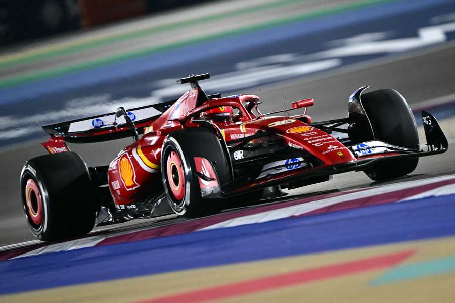 Leclerc ce vendredi au Qatar.