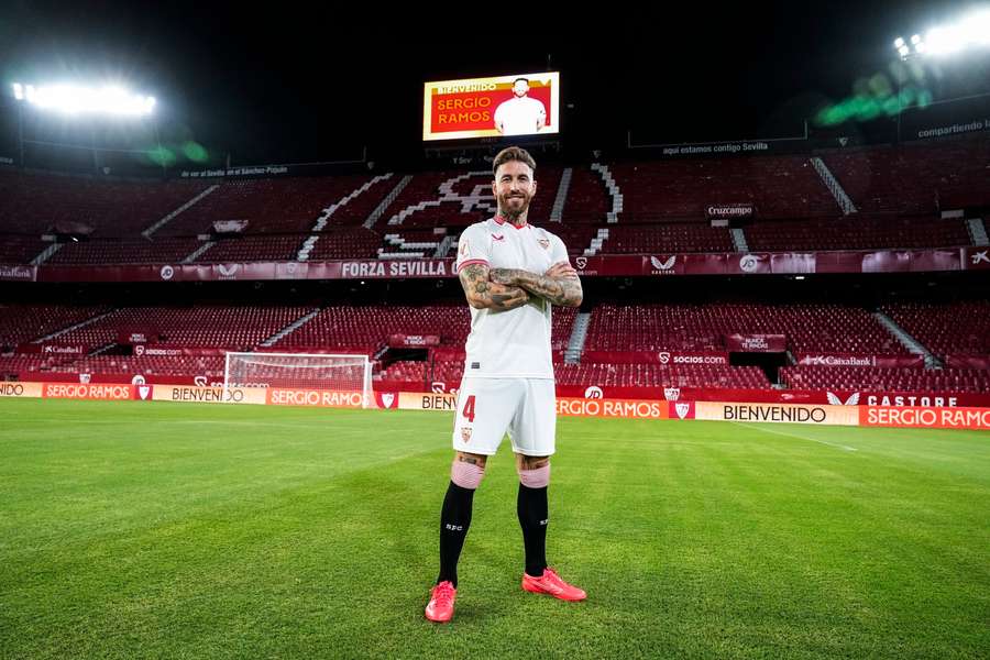 Sergio Ramos s-a întors pe stadionul Sanchez Pizjuan