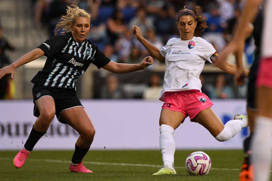 Morgan fez parte das equipas vencedoras do Campeonato do Mundo feminino dos EUA em 2015 e 2019
