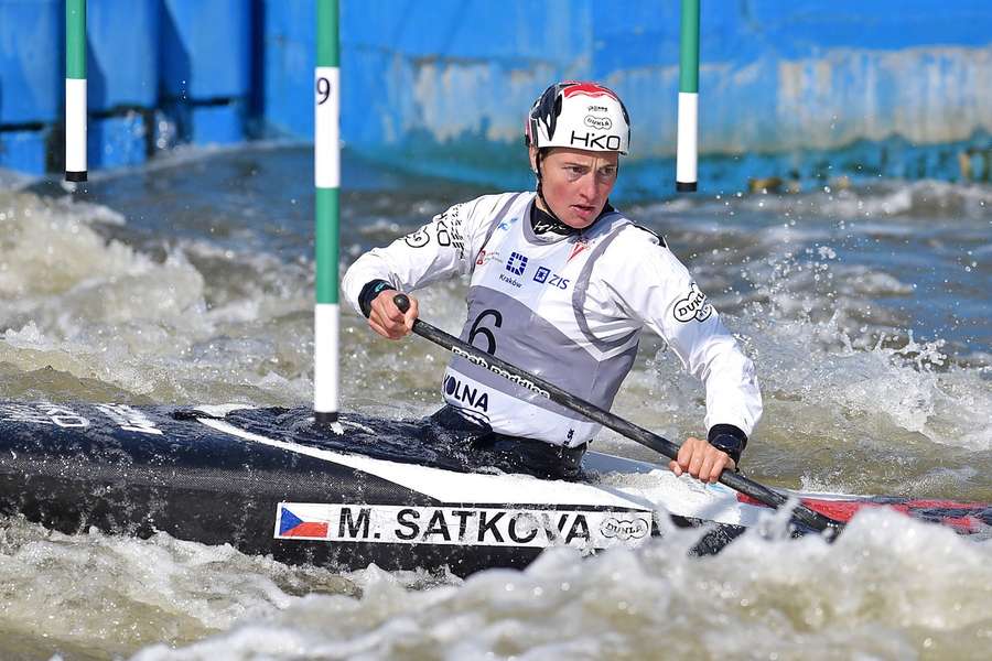 Martina Satková se na stupně vítězů dostala po dvou letech.