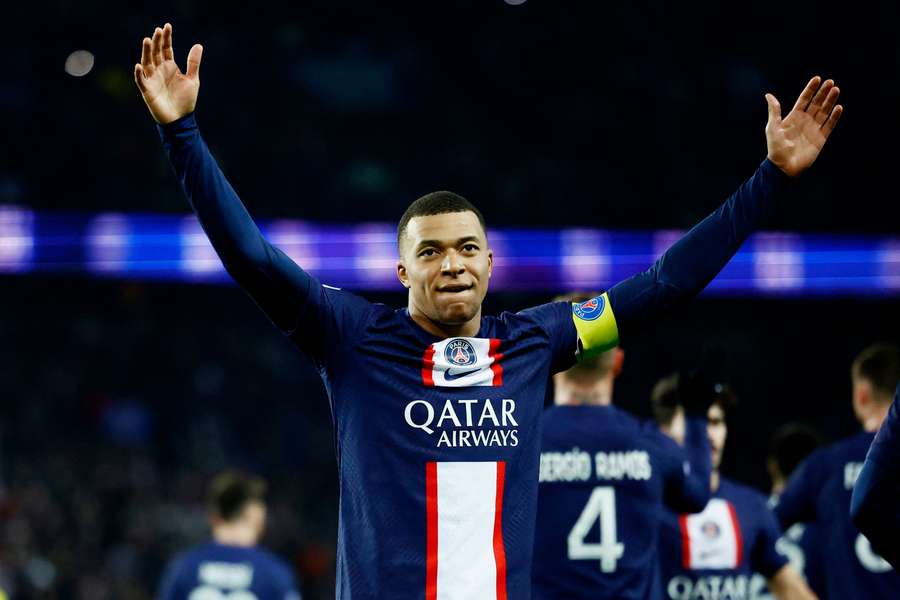 Kylian Mbappe became PSG's all-time top scorer with his 201st strike at the weekend