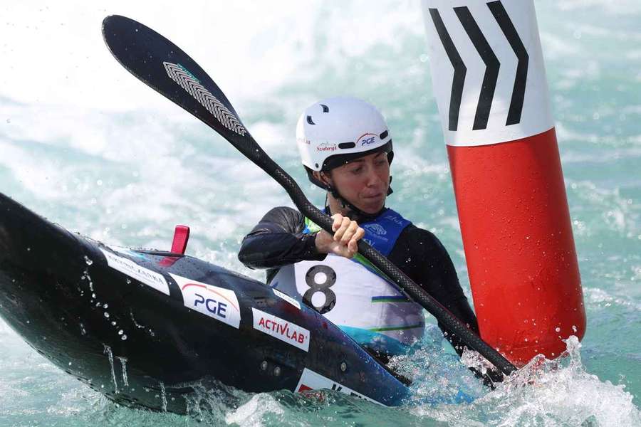 Klaudia Zwolińska najszybsza w eliminacjach slalomu K1 na MŚ w kajakarstwie górskim