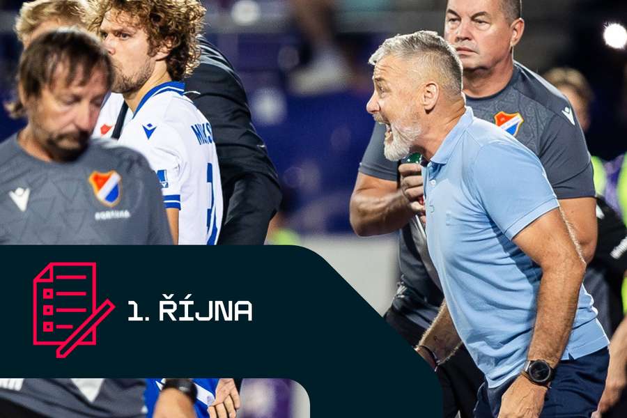 Pavel Hapal, trenér Baníku. Ostravě hrozí pád na dno ligy.
