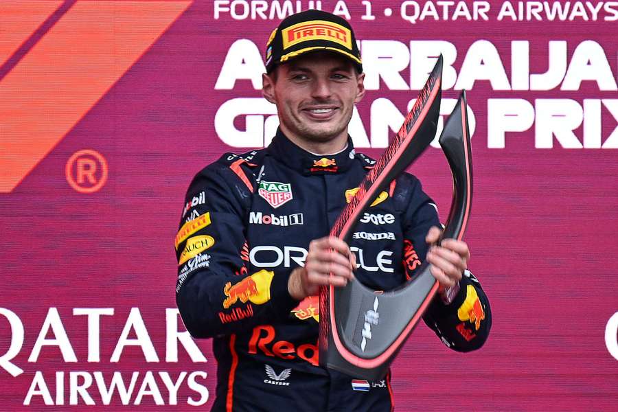 Verstappen conquistou o GP do Azerbaijão