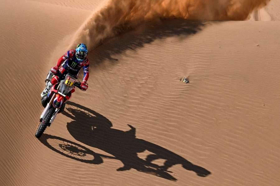 Jose Ignacio Cornejo Florimo in actie op de Dakar Rally