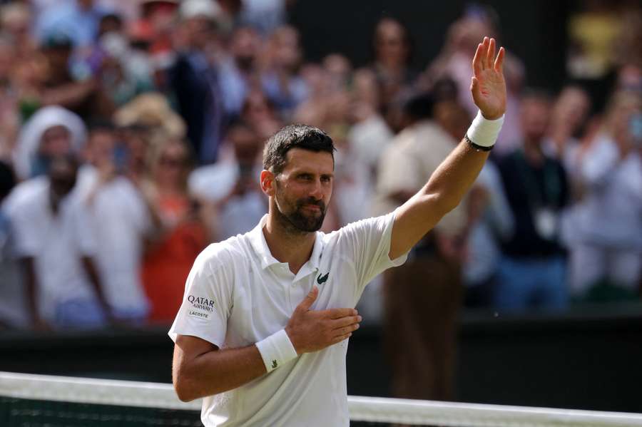 Djokovic busca em Wimbledon seu 25º título de Grand Slam Djokovic busca em Wimbledon seu 25º título de Grand Slam