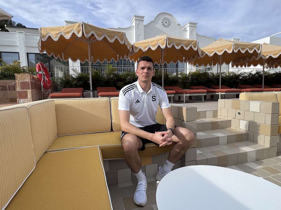 Jan Frantl během rozhovoru pro Livesport Zprávy.