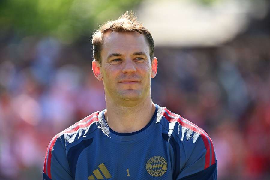 Manuel Neuer im Trainingslager der Bayern.