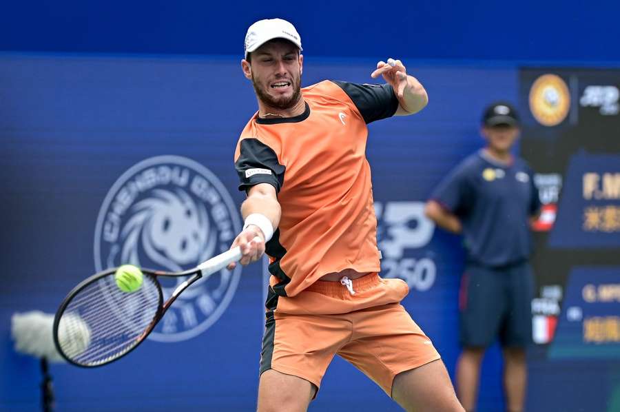 Filip Misolic bei den Chengdu Open 2025 Filip Misolic bei den Chengdu Open 2025