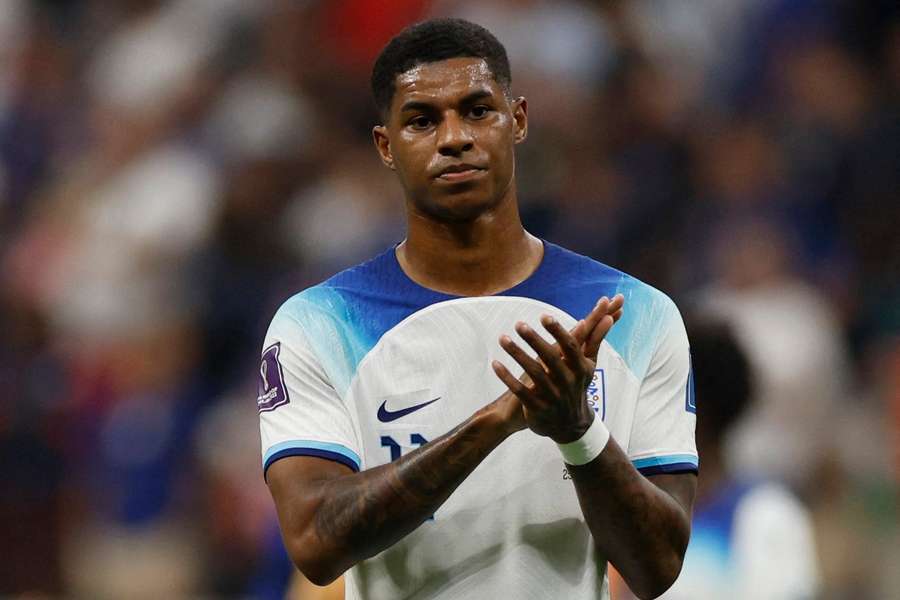 Marcus Rashford came on as a second half substitute against USA for England