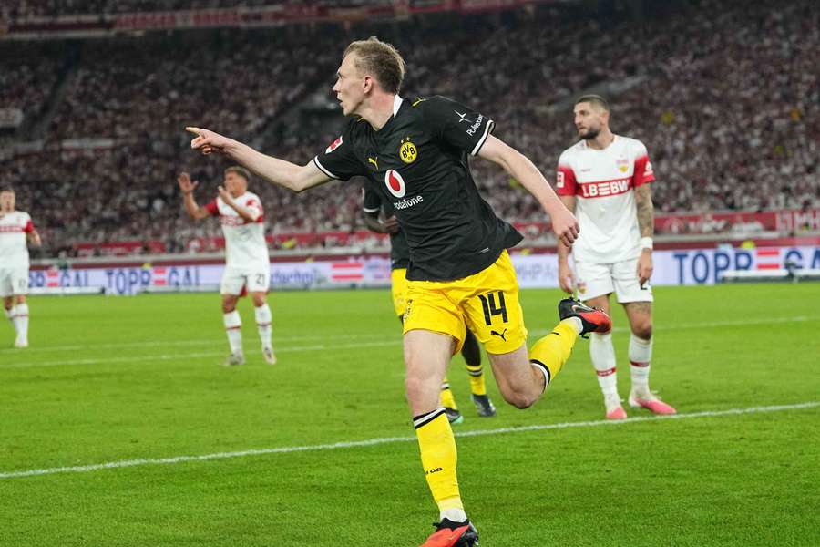 Maximilian Beier marcou o único golo da partida Maximilian Beier marcou o único golo da partida