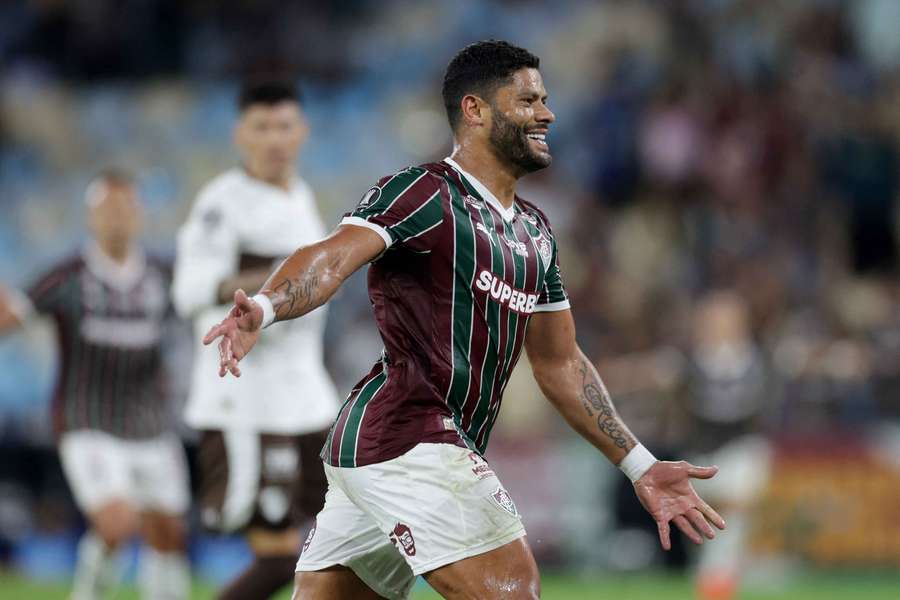Hulk celebra su gol Hulk celebra su gol