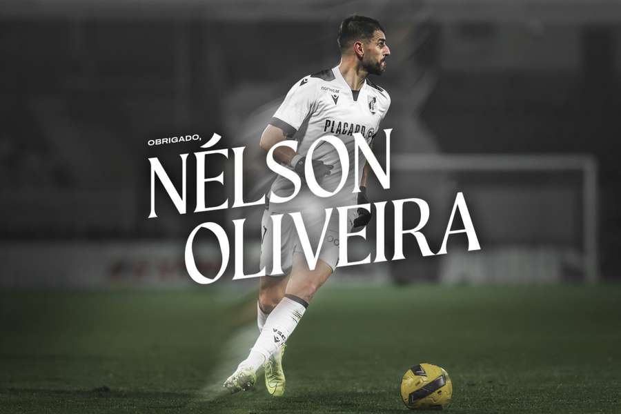 Nélson Oliveira deixa o Vitória SC em final de contrato