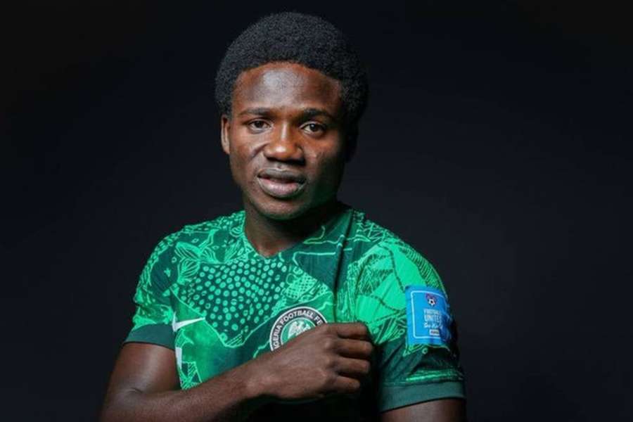 Daniel Bameyi, capitán de la selección sub-20 de Nigeria