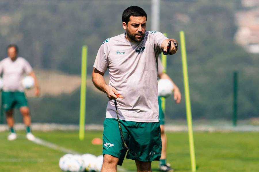 Vasco Botelho da Costa, treinador do Moreirense Vasco Botelho da Costa, treinador do Moreirense