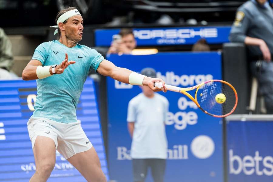 Rafael Nadal continue en Suède.