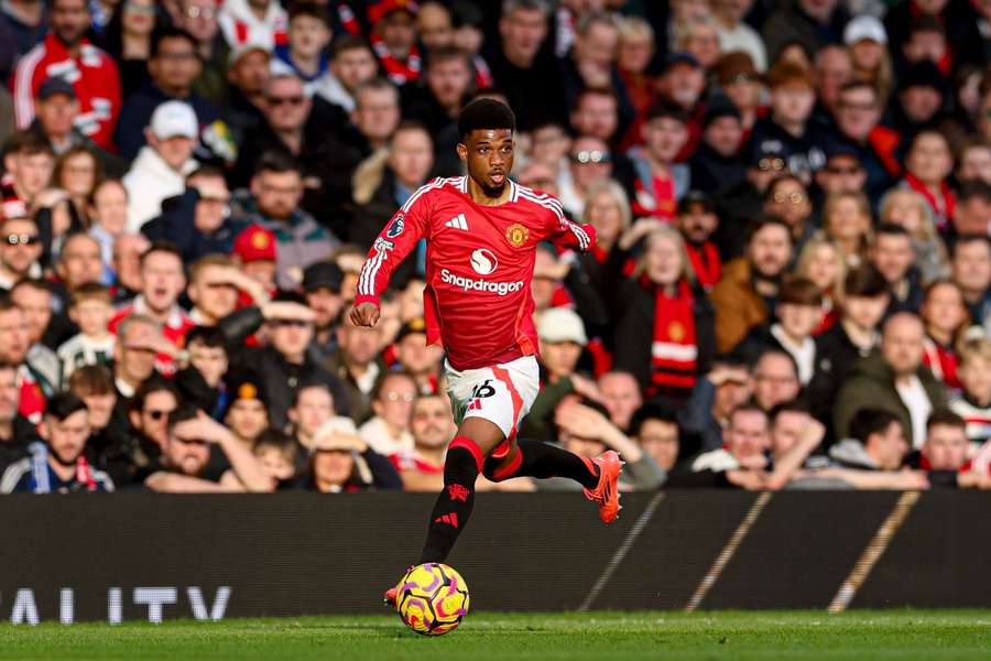 Amadowi Diallo kończy się kontrakt z Manchesterem United.