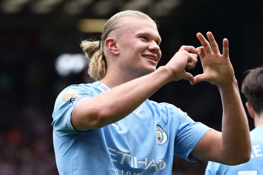 Haaland foi o grande nome da maior temporada da história do Manchester City