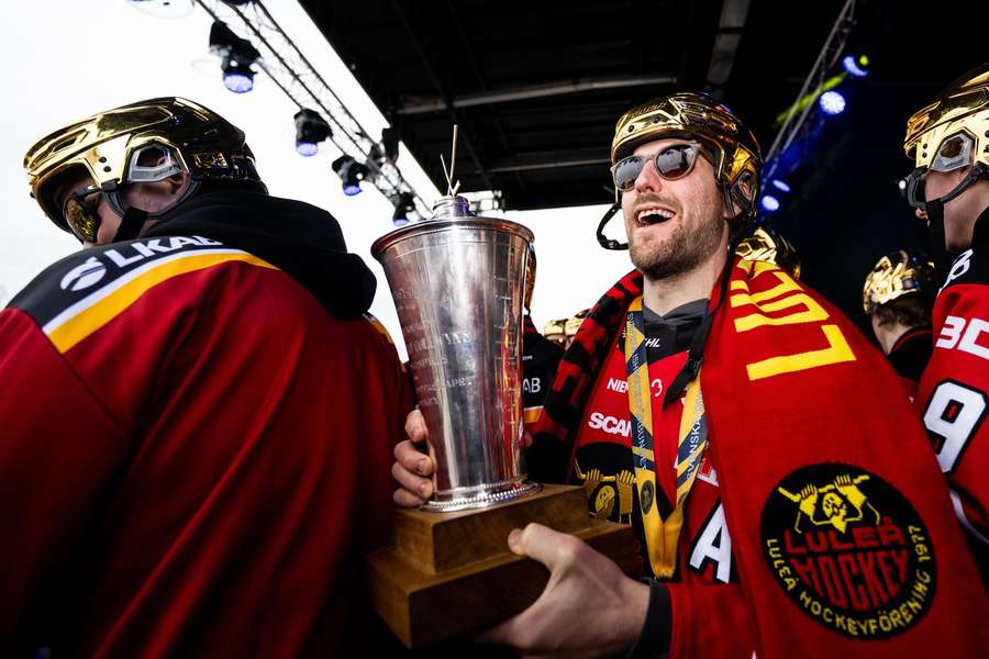 Omark slavil v minulé sezoně titul s Luleou.