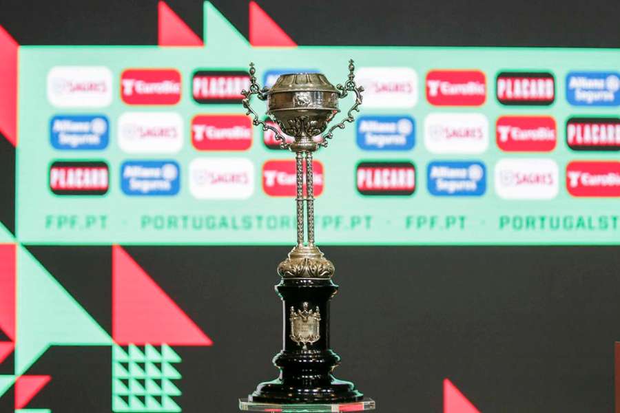 O troféu que vai ser erguido no Jamor O troféu que vai ser erguido no Jamor
