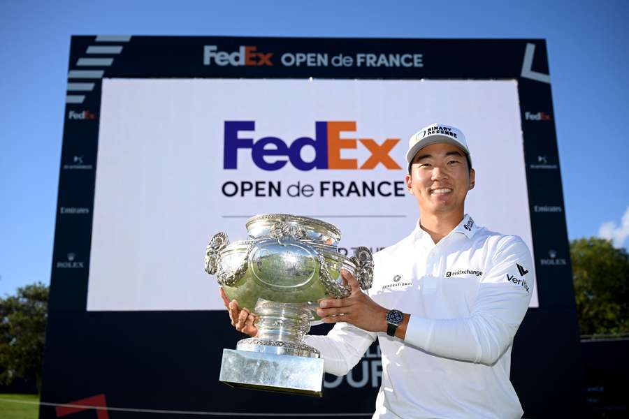 L'Américain Kim ce dimanche.