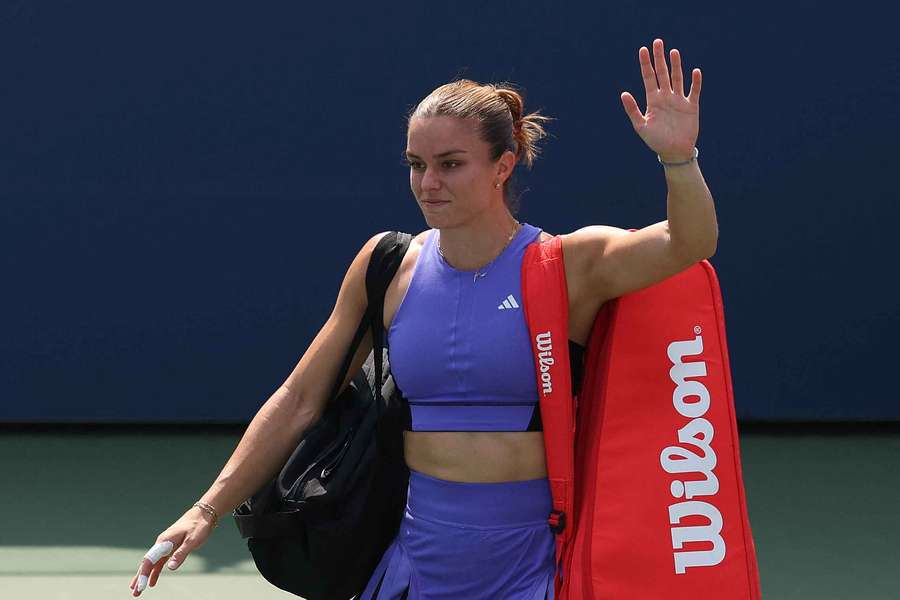 Sakkari deu adeus após jogar apenas 1 set em Nova York