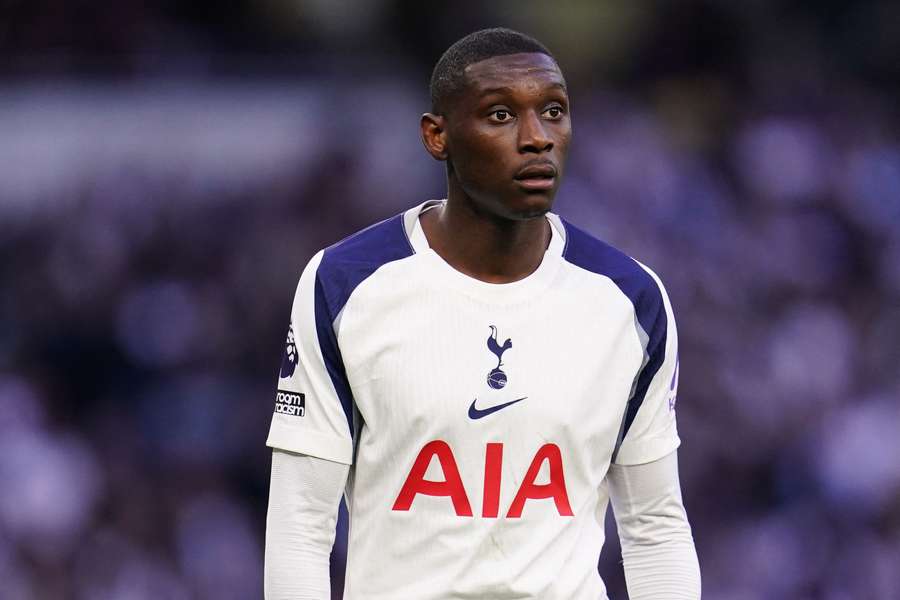 Randal Kolo Muani avec Tottenham. Randal Kolo Muani avec Tottenham.