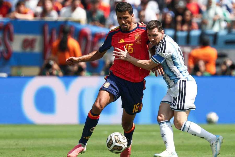 Rodri und Messi im direkten Duell im Finale