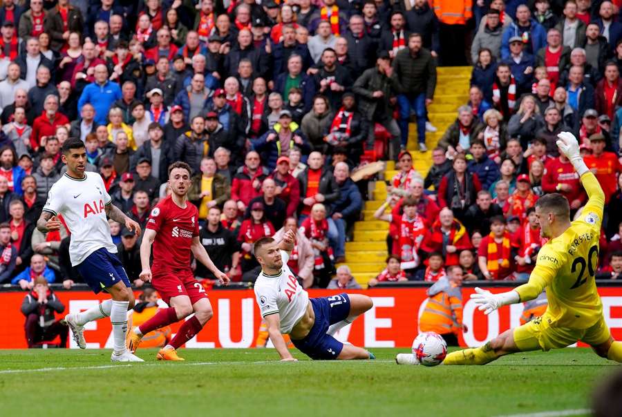 Jota scores the winner in Liverpool's dramatic 4-3 win over Spurs, 2023