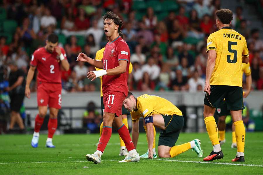 João Félix marcou o único golo da partida João Félix marcou o único golo da partida
