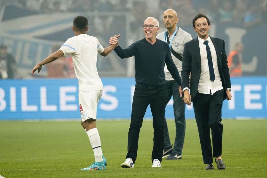 McCourt lors de la rencontre la victoire de l'OM face à Strasbourg, la saison passée. 