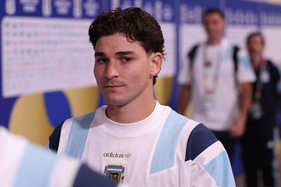 Argentina international Julian Alvarez. Argentina international Julian Alvarez.