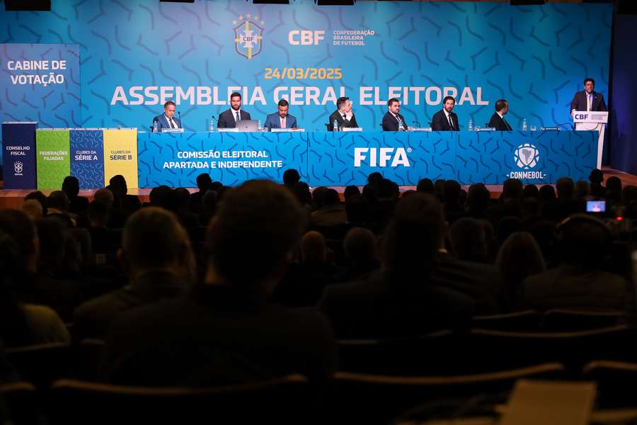 Registro do recente pleito que definiu a reeleição de Ednaldo Rodrigues neste ano