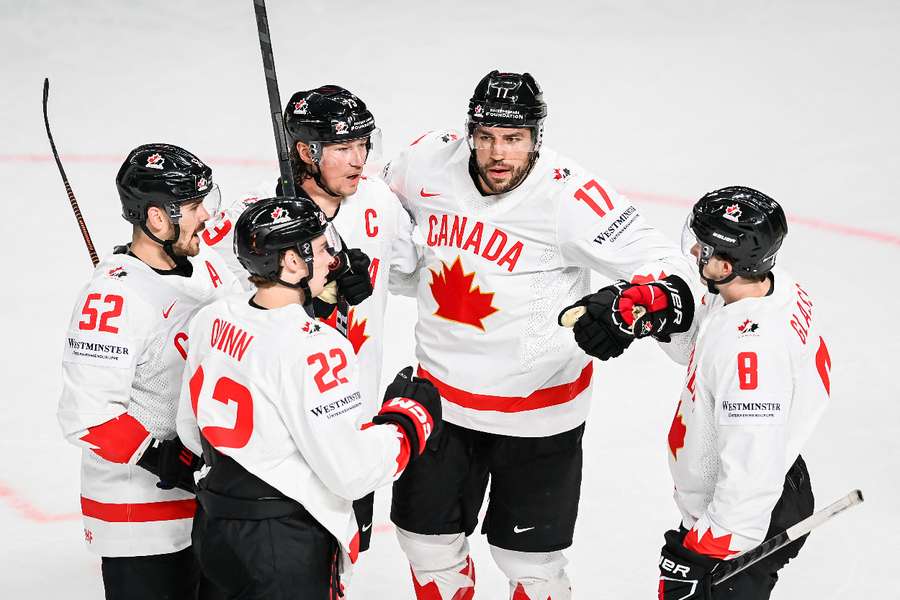 Canada came back to beat Slovenia 5-2 in Riga