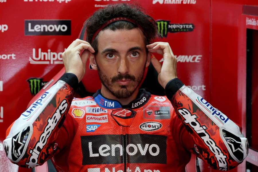 Francesco Bagnaia, piloto italiano Francesco Bagnaia, piloto italiano