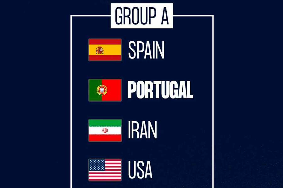 Rivais serão a vice-campeã da Europa, além de iranianos e norte-americanos
