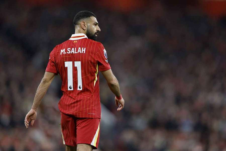 Mohamed Salah está em final de contrato com o Liverpool