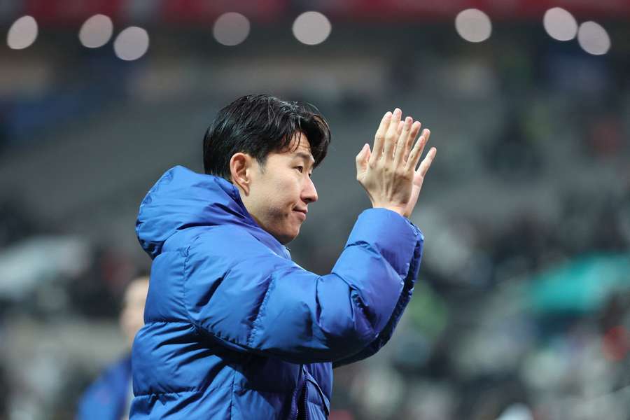 Son Heung-min avec la Corée du Sud le 18 novembre. Son Heung-min avec la Corée du Sud le 18 novembre.