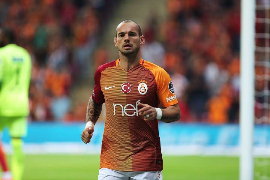 Wesley Sneijder bei Galatasaray Wesley Sneijder bei Galatasaray