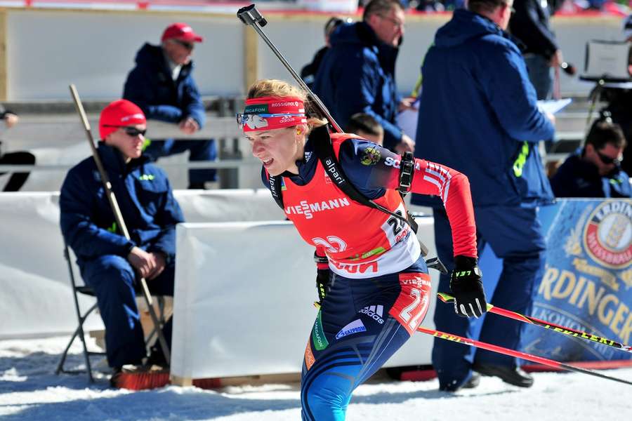 OL-guldvinderen i skiskydning, Olga Zaitseva, vil i krig mod Ukraine