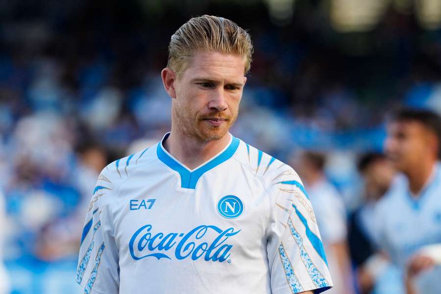 Kevin De Bruyne con la maglia del Napoli