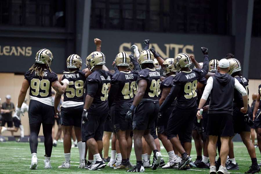 New Orleans Saints players ahead of the new season New Orleans Saints players ahead of the new season