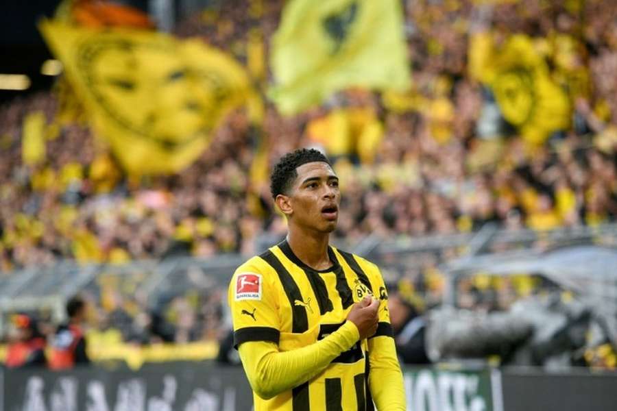 Jude Bellingham cumpre a terceira época no Borussia Dortmund