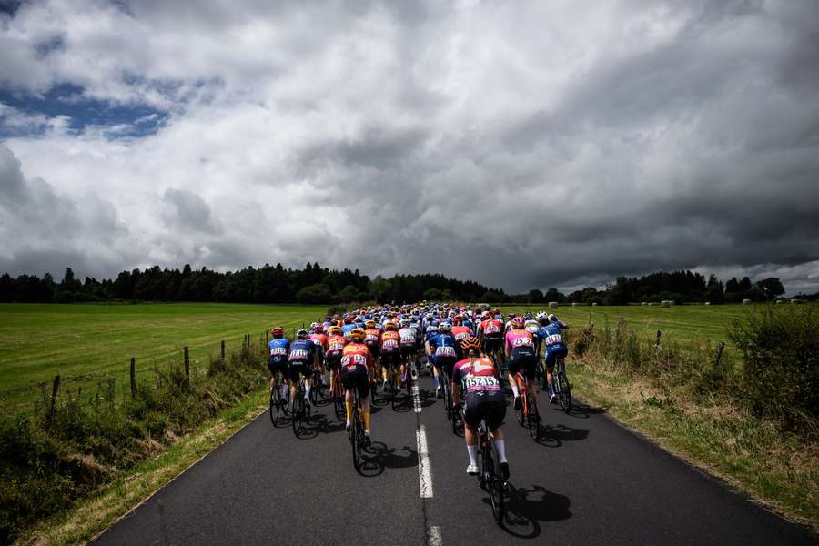 De lucht klaart op voor de sprinters