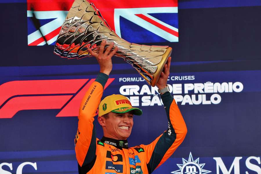 Norris wins Sao Paulo Grand Prix to extend title lead