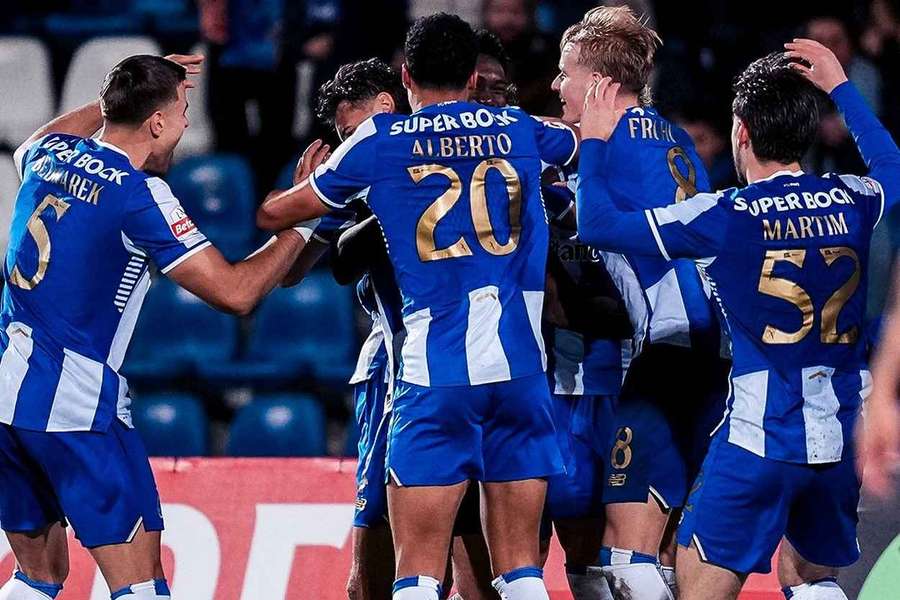 Le FC Porto boucle la première moitié de saison avec 49 points en 17 journées