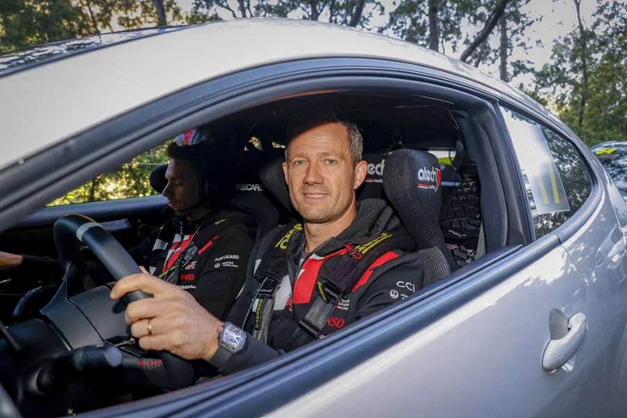 Sébastien Ogier ce mardi au Portugal.